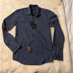 Brand new Ben Sherman blue slim fit button down.